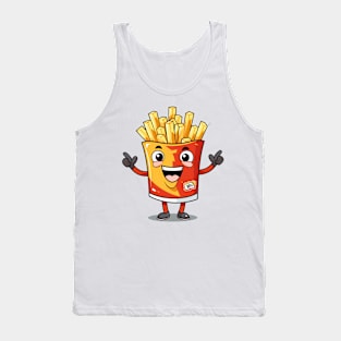 kawaii french fries T-Shirt cute potatofood Tank Top